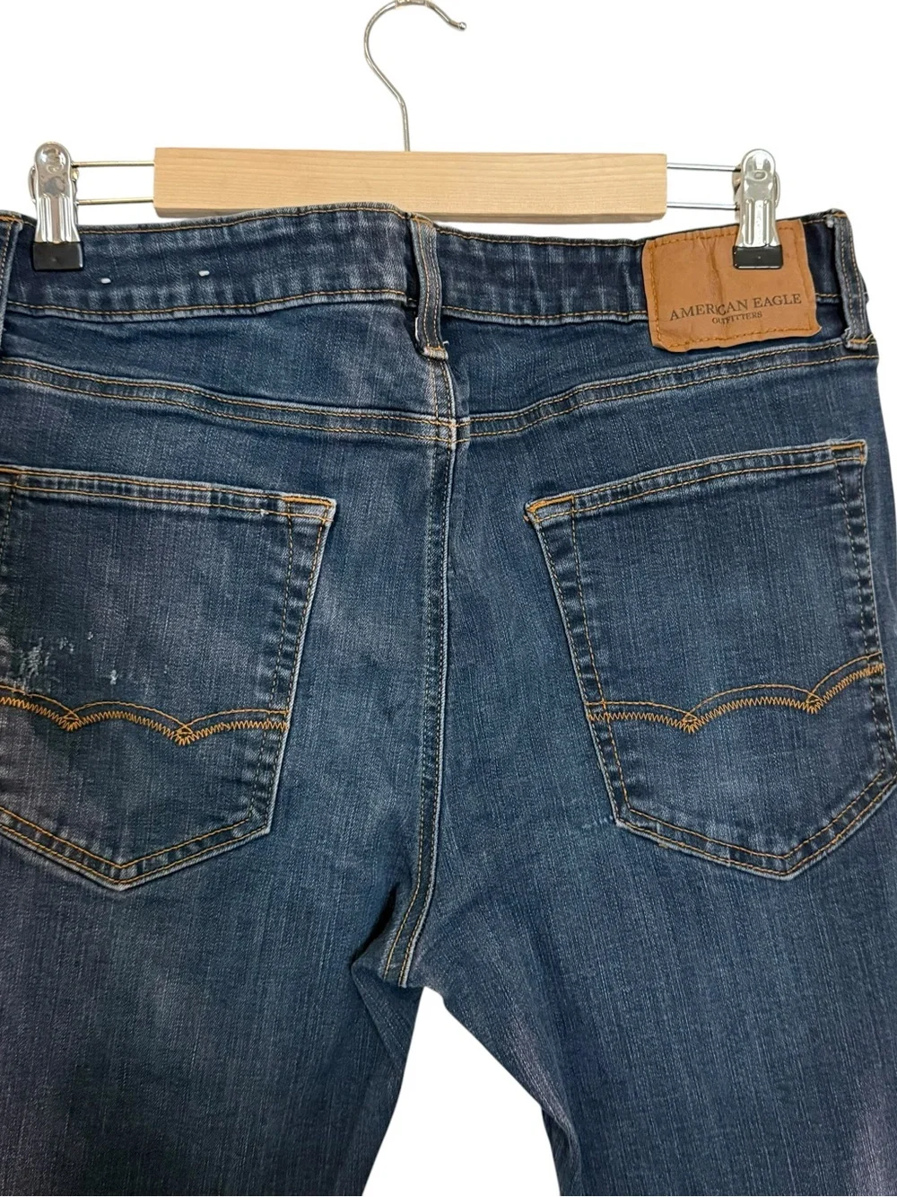American Eagle Outfitters Men’s Dark Wash Straight Jeans